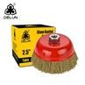 Bowl Crimped Cup Brush 4inch For M10*1.5/ 5/8-11