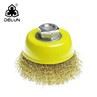 Bowl Crimped Cup Brush 4inch For M10*1.5/ 5/8-11